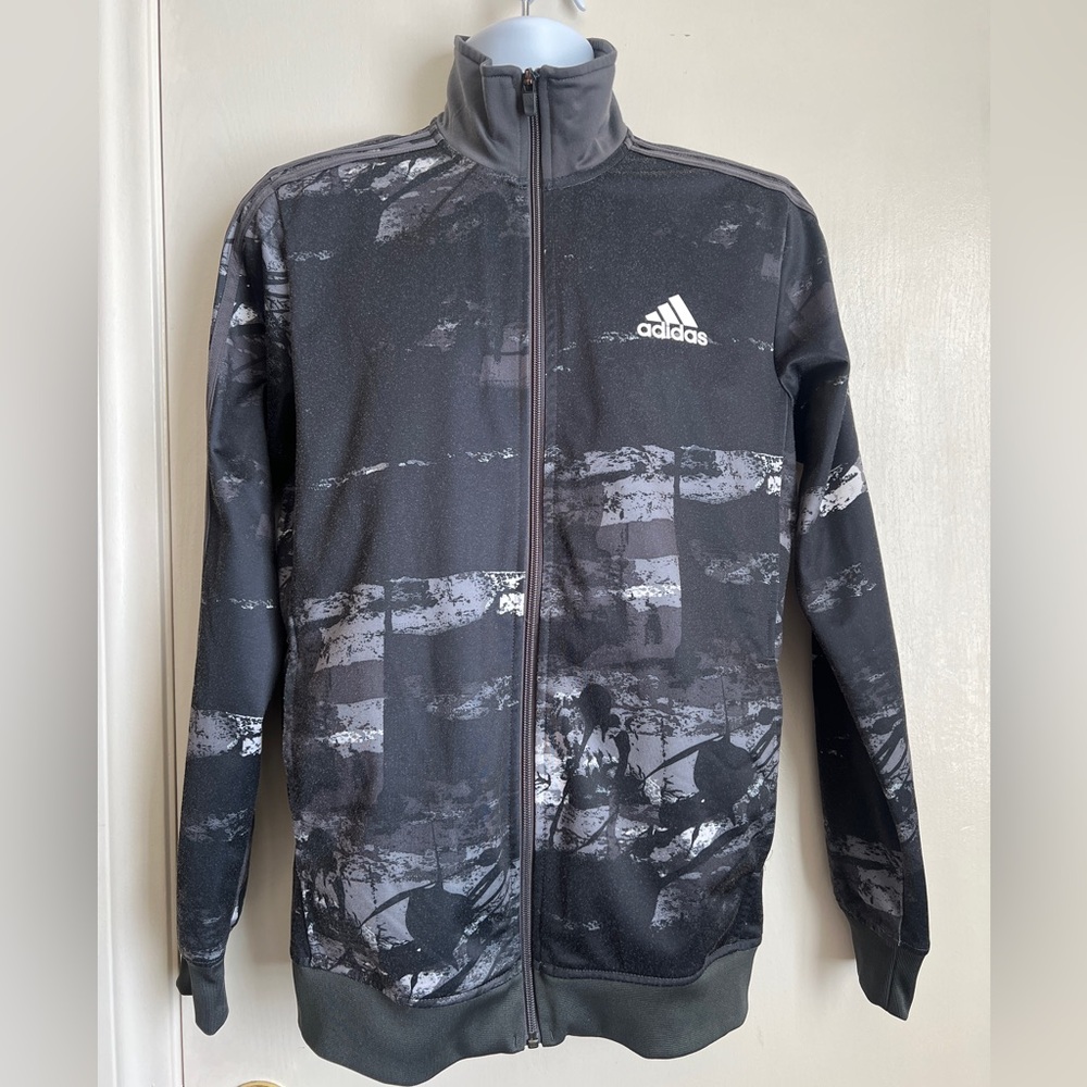Adidas ESS elemental Mens Zip up sweater high collar